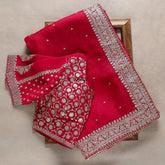 New Fancy Designer Saree With Blouse