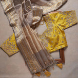 Latest Fancy Designer Saree With Blouse