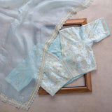 Latest Fancy Designer Saree With Blouse