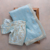 Latest Fancy Designer Saree With Blouse