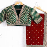 Latest Fancy Designer Saree With Blouse