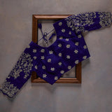 New Fancy Designer Saree With Blouse