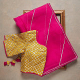 Latest Fancy Designer Saree With Blouse