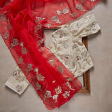 Latest Fancy Designer Saree With Blouse