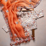 New Fancy Designer Saree With Blouse