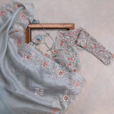 New Fancy Designer Saree With Blouse