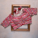 New Fancy Designer Saree With Blouse