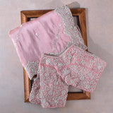 New Fancy Designer Saree With Blouse