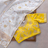 New Fancy Designer Saree With Blouse