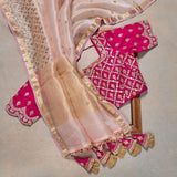 Latest Fancy Designer Saree With Blouse