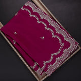 New Fancy Designer Saree With Blouse