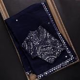 New Fancy Designer Saree With Blouse