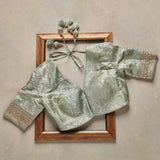 New Fancy Designer Saree With Blouse