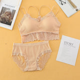 (Pack of 8) Women's  Bra Panty Lingerie Set for Girl's | L-125