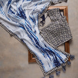 New Fancy Designer Saree With Blouse