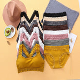 (Pack of 8) Women's Bra Panty Lingerie Set for Girl's | L-129