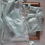 New Fancy Designer Saree With Blouse