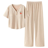 Chic Built-In Bra Pajama Set – Effortless Comfort & Style