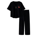 Chic Built-In Bra Pajama Set – Effortless Comfort & Style