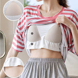 Premium Modal Rosy Breeze Built-In Bra Lounge Set