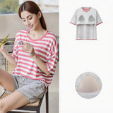 Premium Modal Rosy Breeze Built-In Bra Lounge Set