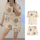 Berry Cream Bear Built-In Bra PJ Set – Summer Today Edition