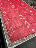 New Fancy Designer Saree With Blouse